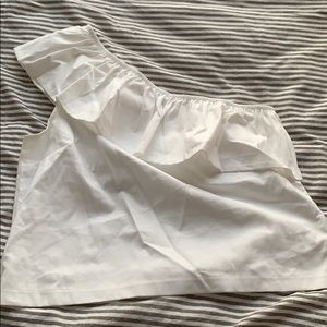 One shoulder top!